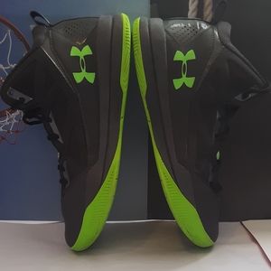 Under Armour Shoes - Neon Green and grey basketball shoes Under Armour Shoes - Neon Green and grey basketball shoes